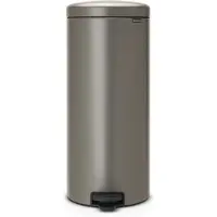 Brabantia NewIcon Pedaalemmer 30 Liter Platinum
