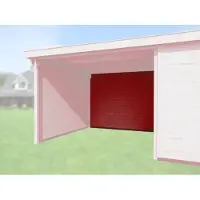 Weka Achterwand Zweeds Rood 300cm