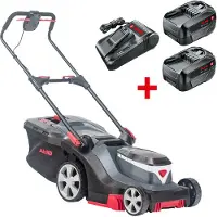 Al-Ko 18 V Bosch Home and Garden Compatible Cordless Law Guard 382 Li Premium | Met 2x batterijen 18 V 5.0 AH | oplader