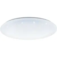 Eglo Slimme plafondlamp Connect Totari-Z, dimbaar, wit / opaal, Woon-/ Eetkamer, Kunststof, Slimme plafondlamp