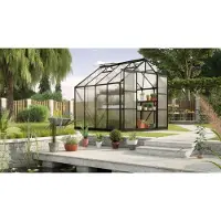 Vitavia Tuinkas Uranus 6700 - Polycarbonaat 6mm - Zwart - 257x258x248cm