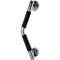 Wiesbaden Hoekbadgreep Met Softgrip Ridder Ken 43 cm Chroom
