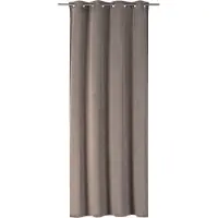 Elbersdrucke Gordijn met oogjes Odeon 255x140 cm bruin Velvet