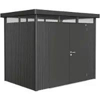 Biohort HighLine H2 Donkergrijs metallic dubbele deur (84039)