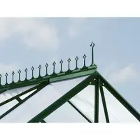 Vitavia Bevestiging Voor Nok Van Kunststof, Voor Jupiter, Merdidiaan 1, Meridiaan 2, Uranus, Olympus, Diana En Cassandra, In De Kleurvariant Smaragd.