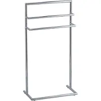 Zeller 18424 Porte-serviettes sur pied 43,5 x 23 x 18 cm Chrom