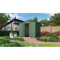 Globel Metalen Tuinhuis Dream - Jade - 245x185cm - Dubbele Deur
