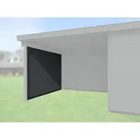 Weka Zijwand 295cm Antraciet