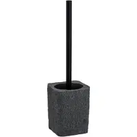 Wenko Villata toiletset grijs - polyresin - 11,2 x 37 x 10 cm