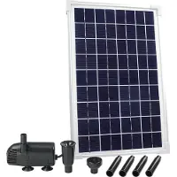 Ubbink Ensemble SolarMax 600 avec panneau solaire et pompe 1351181