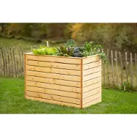 Westmann Houten verhoogde plantenbak moestuin asket l 130x70x90cm