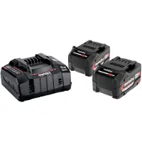 Metabo 685051000 18V Li-Ion accu starterset (2x 5.2Ah) + lader
