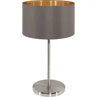 Eglo Tafellamp Maserlo, bruin / roest, Woon-/ Eetkamer, metaal, Modern, Tafellamp