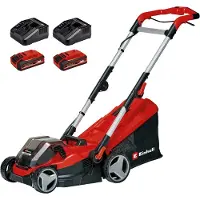 Einhell RASARRO 36/34 (2x3,0Ah) Power X-Change Grasmaaier Accu In hoogte verstelbare greep met klapfunctie, Incl. 2 acc
