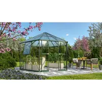 Vitavia Tuinkas Galaxis 9000 - Veiligheidsglas 6mm - Smaragd - 336x383x284cm