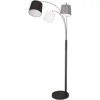 By Rydens Staande lamp Foggy mat zwart 32cm