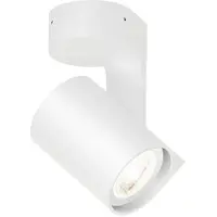 Wever & Ducre Sqube op basis 1.0 Plafondspot White | N|A | GU10 Bulb