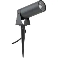 LCD LED prikspot 5131, zwart, aluminium, glas, Schuko stekker 5131, zwart, Aluminium