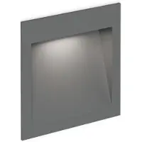Wever & Ducre Oris Outdoor Inbouw Wandlamp Oris 1.3 | Grey Texture