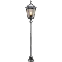 LCD Tuinpadverlichting 1113/1123, dimbaar, alu / grijs / zink, Aluminium, Antiek, Tuinpad verlichting