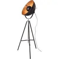 Sessak Staande lamp Captain mat zwart 160cm