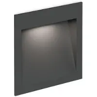Wever & Ducre Oris Outdoor Inbouw Wandlamp Oris 1.3 | Anthracite Grey