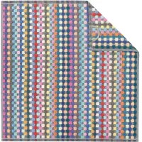 Cawö Keukendoek Confetti Karo Multicolor 50 x 50 cm (Set van 4)