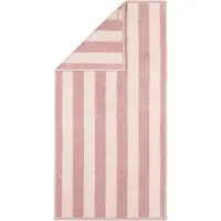Cawö Handdoek Pure Stripes Vintage Rose (Set van 3)