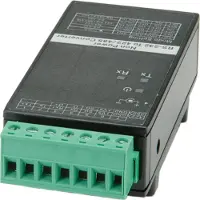 Roline RS232 naar RS422/485 converter voor montage op DIN-rail, voorzien van eigen voeding