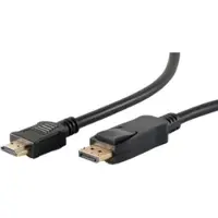 S-Impuls Displayport 19-pin auf HDMI Stecker 1m