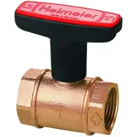 Heimeier Globe H kogelkraan 1 1/2 inch 2x bi.