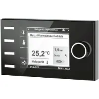 WOLF Bedieningsmodule BM-2 zonder buitensensor zwart, voor regelsysteem WRS, 2745306