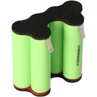 AccuCell Accu geschikt voor de AEG FM72 accu, AEG Electrolux 6/AA 1300 NiMH 7,2V 2000mAh, compatibel met AEG 900055106
