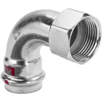 Viega Prestabo bocht 90 gr.1114.5 22 x 3 4 verzinkt 601324