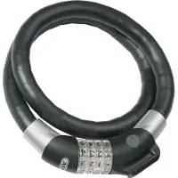ABUS Kabelslot Abus 1460/85 Steel-O-Flex Raydo Pro + KF Houder
