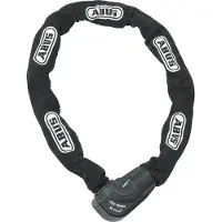 ABUS Fietsslot - Scooterslot - Motorslot Kettingslot - GRANIT CityChain XPlus 1060 - Security level 15 - ART-3 zwart - 110 cm - Geschikt voor bakfietsen - elektrische fietsen - scooters