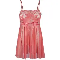Lingadore Night Babydoll Spiced Coral | Maat: 3XL | Kleur: Spiced Coral