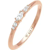 Elli Ring rose-goud / wit