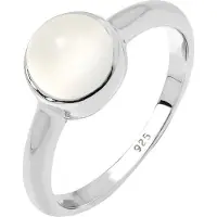 Elli Ring zilver / wit