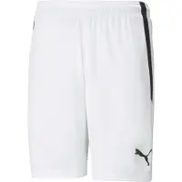 Puma TeamLIGA heren voetbalshort wit zwart maat XL