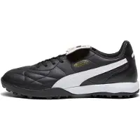 Puma King Top Turf Voetbalschoenen (TF) Zwart Wit Goud