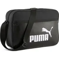 Puma Schoudertas 'Campus' zwart / wit
