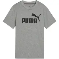 Puma Shirt 'ESS No. 1' grijs gemêleerd / zwart