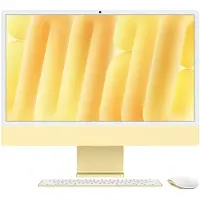 Apple iMac geel CZ1E3-0121010 - 61cm(24'') M4 8-core CPU, 8-core GPU, 24GB RAM, 1TB SSD, standaard glas, Magic Keyboard Touch-ID numeriek toetsenblok
