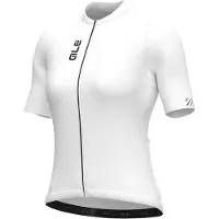 ALÉ - Women's Pragma Color Block S/S Jersey - Fietsshirt 3XL, wit