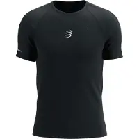 Compressport - Trail / Running kleding - Trail Racing SS Tshirt M Black voor Heren - Maat L - Zwart