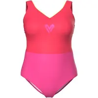 Ulla Popken Badpak fuchsia / framboos