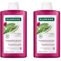 Klorane Barbaria Fig Shampoo, verpakking met 2 flessen van 400 ml, merk