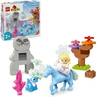 LEGO DUPLO Disney 10418 Elsa et Bruni dans la forêt enchantée