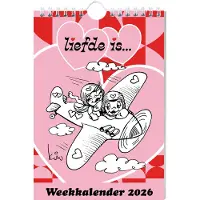 Interstat Liefde is - Weekkalender - 2026 - Romantisch